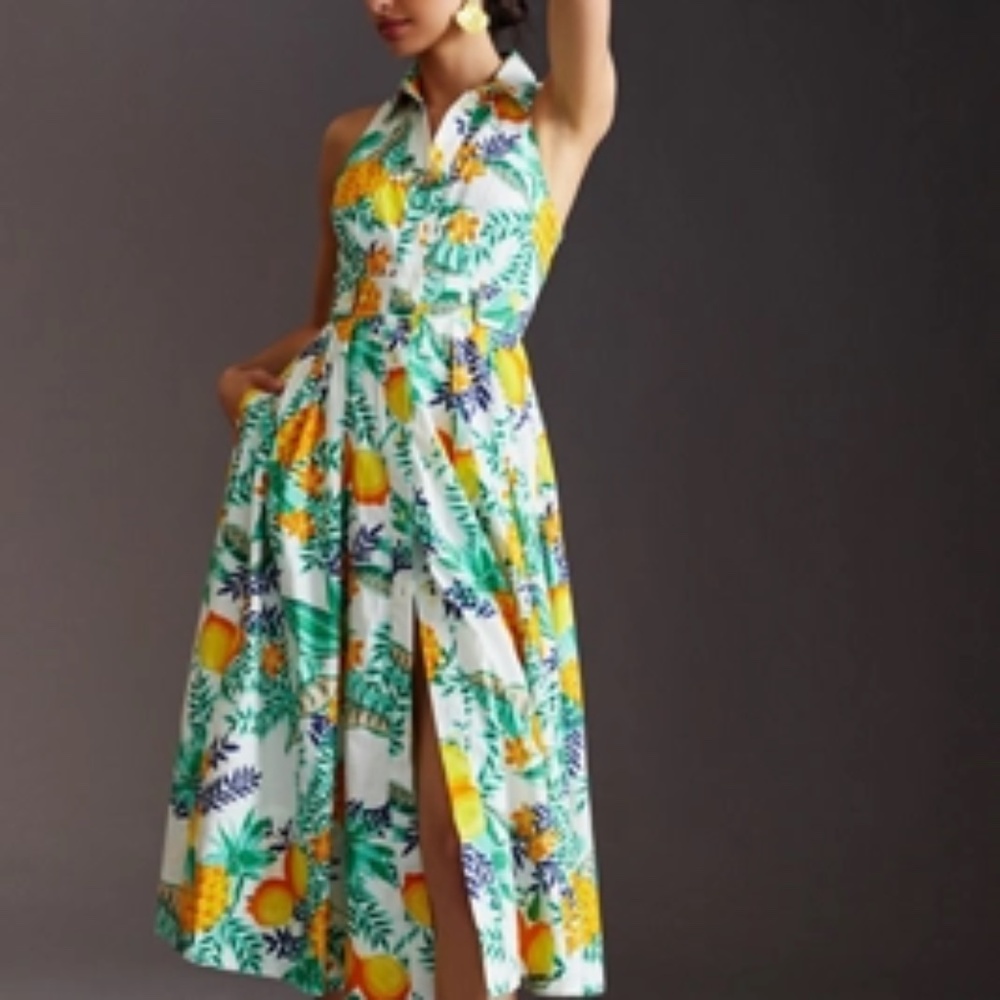 Maeve Maxi Shirt Dress